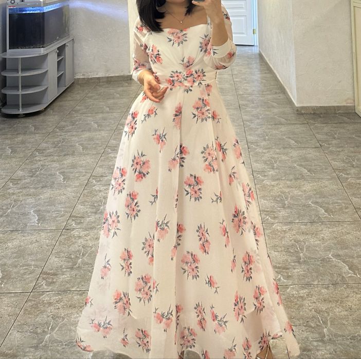 Вечернее платье — надето 1 раз