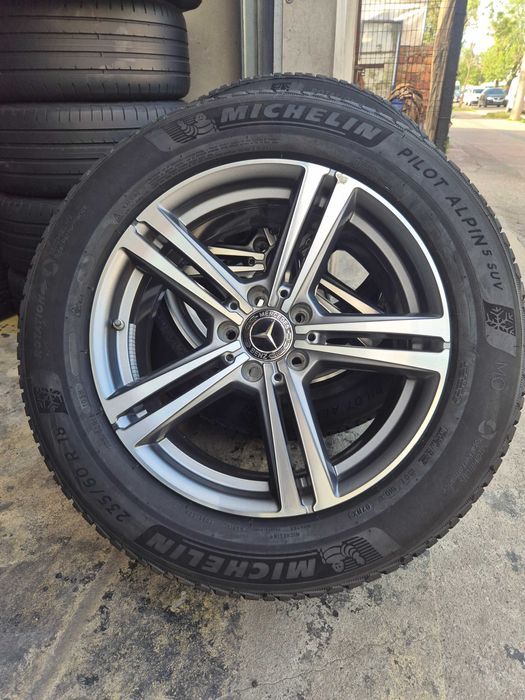 ROTI Jante + Anvelope IARNA - 235/60/18 MO 2025 - 5x112 OEM Mercedes GLC W253 - NOI - MODEL 2025 !