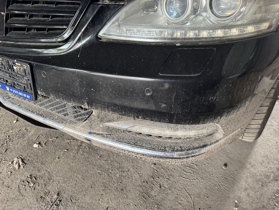 Бампер w221 рестайлинг