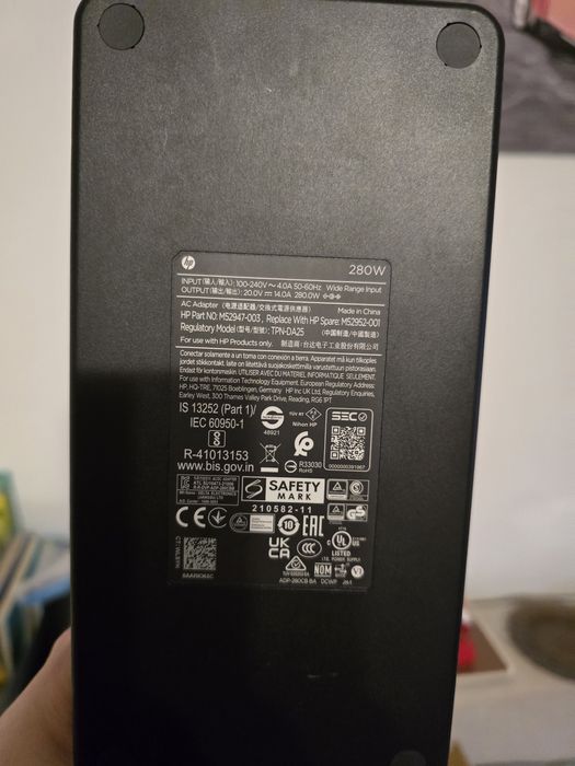 Docking station HP G4, Thunderbolt 4,  280W