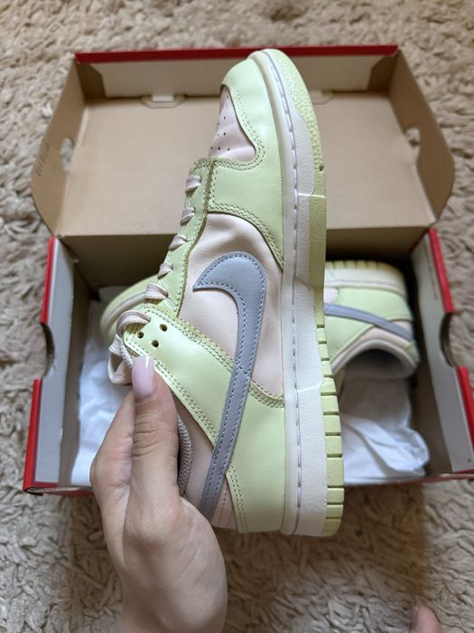 nike dunk low lime