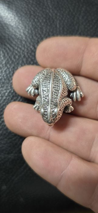 Pandant Broasca argint