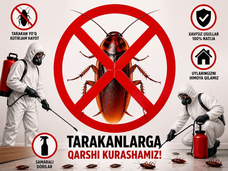 Tarakan va klapalarga qarshi dizefeksiya toshkent boylab