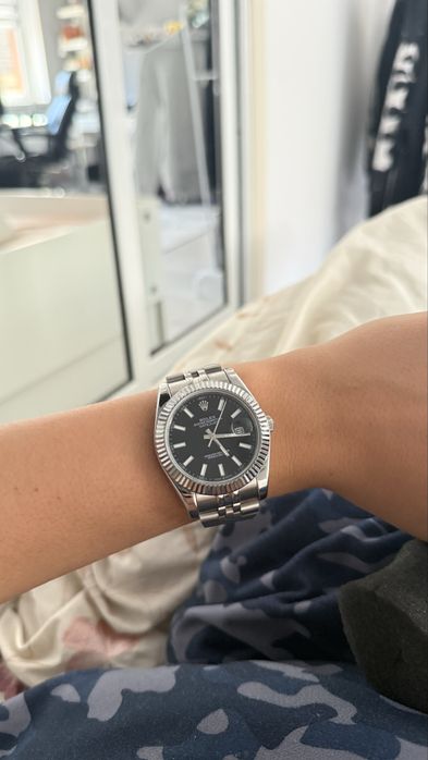 Rolex Datejust 36mm cadran negru superclona
