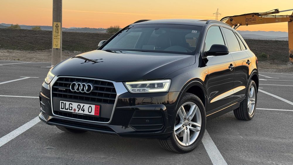 Audi Q3 S-Line Quattro 2.0 TDI 184 CP 2015 Euro 6 Automat