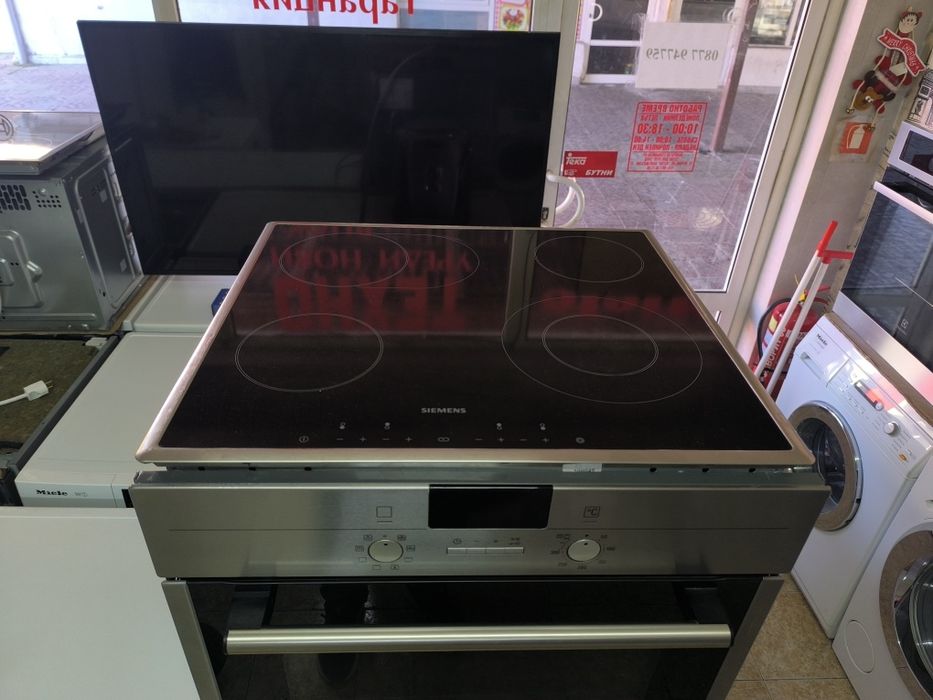 Фурна с котлони Siemens - Пиролиза