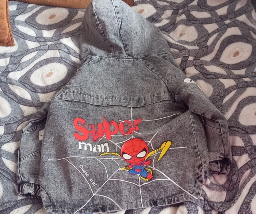 Джинсовая куртка детская