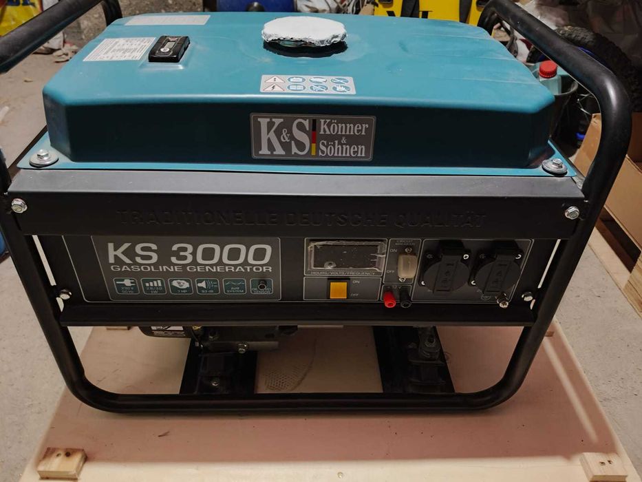 Generator curent electric Könner&Söhnen KS 3000, 7 CP, 3000 W,