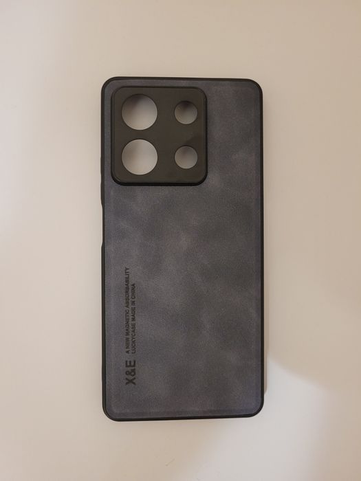 Husa Xiaomi Redmi Note 13 5G, gri, magnetica
