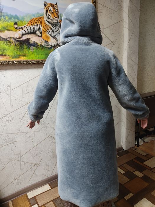 Дубленка.зима.2 в 1 . размер 44-46