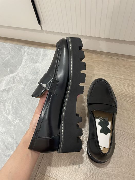 Лоферы из натуральной кожи