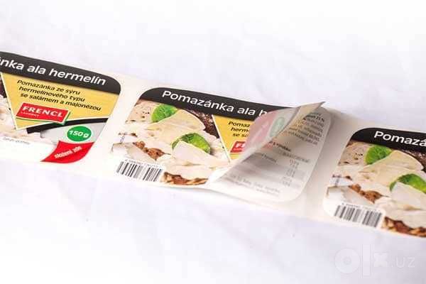 Etiketkalar pechat qilish