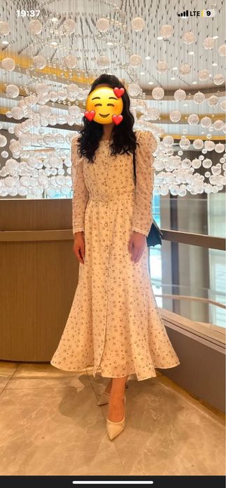 Вечернее платье la parte очень легкое и нежное. Всего 1 выход.