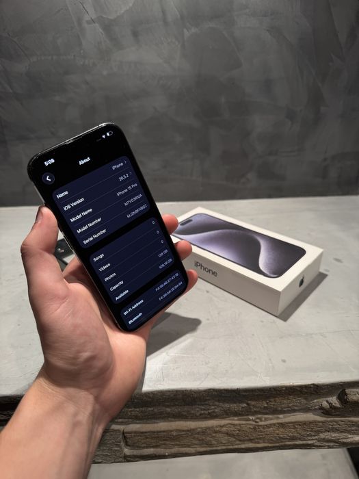 Iphone 15 Pro Blue + подаръци