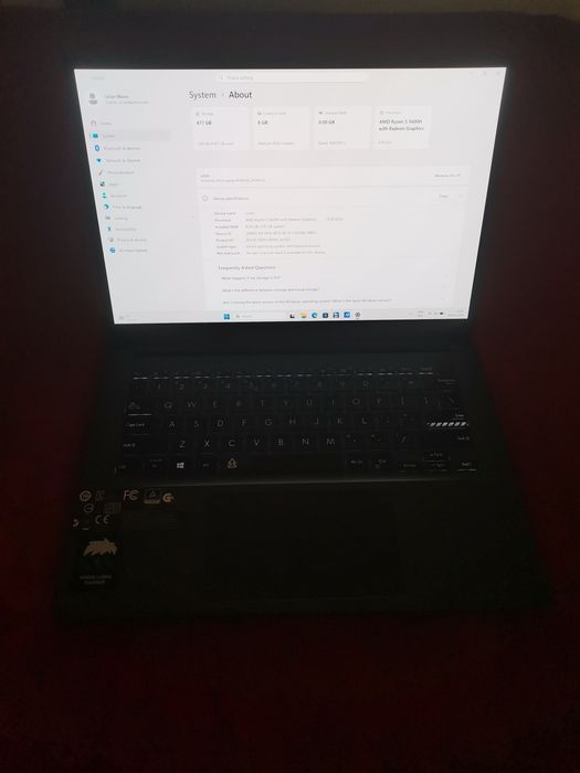 Schimb/Asus vivobook m3401q Ryzen 5600h rtx 3050