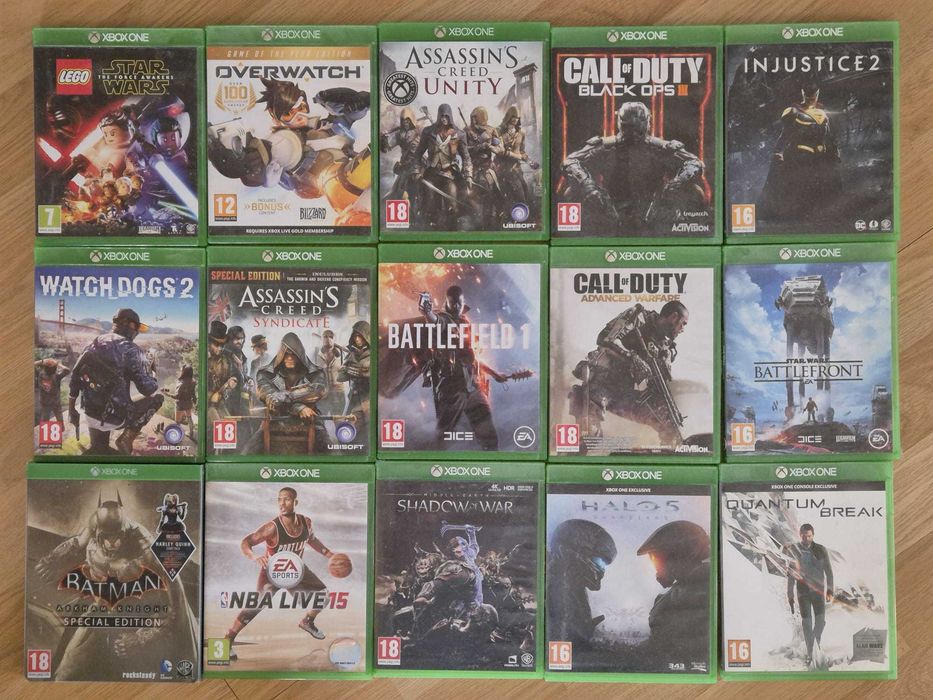 Consola Xbox One 1 Tb + 1 Controller + 1 Joc la alegere (+ Colectie jocuri)