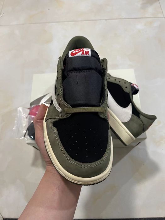 Travis Scott x Air Jordan 1 Low OG “Black Olive”