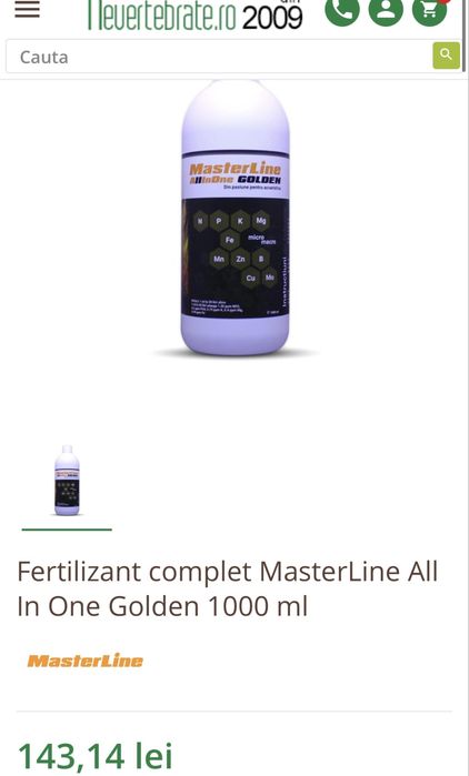 Fertilizant acvariu