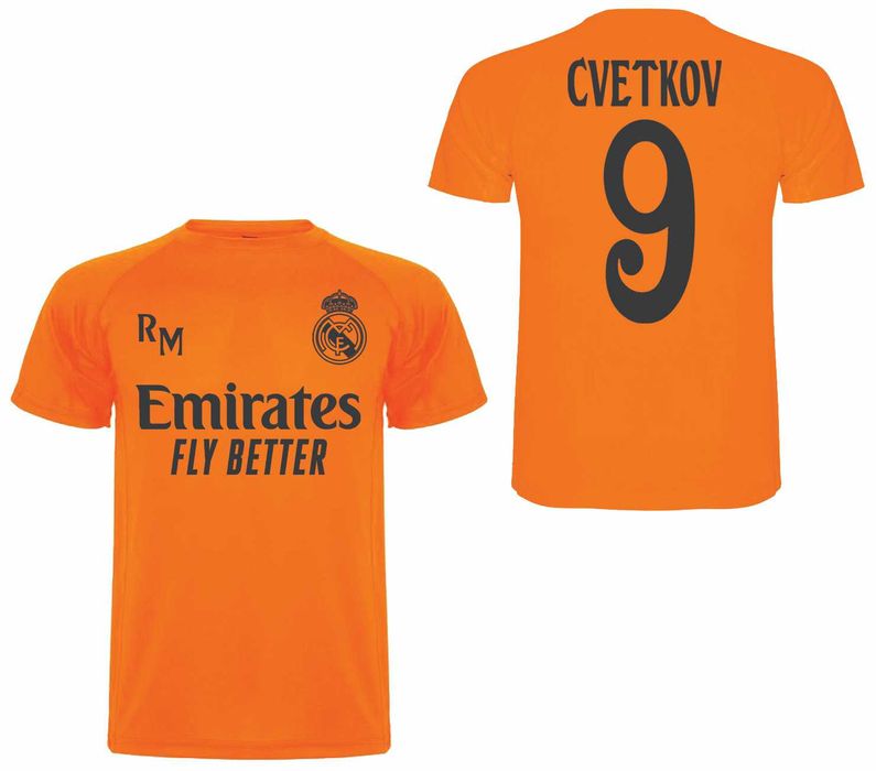 DRI-FIT тениски РЕАЛ МАДРИД REAL MADRID Mbappe с ИМЕ и НОМЕР по избор!