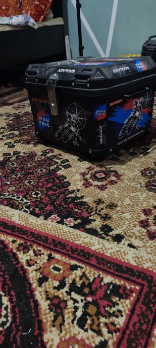 Гофра ящик для мотоцикла и скутера