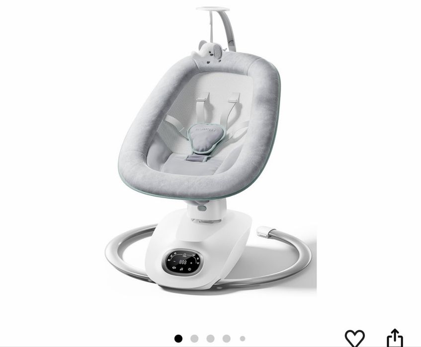 Momcozy 3d baby auto swing