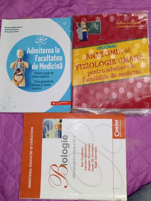 Cărți admitere medicină
