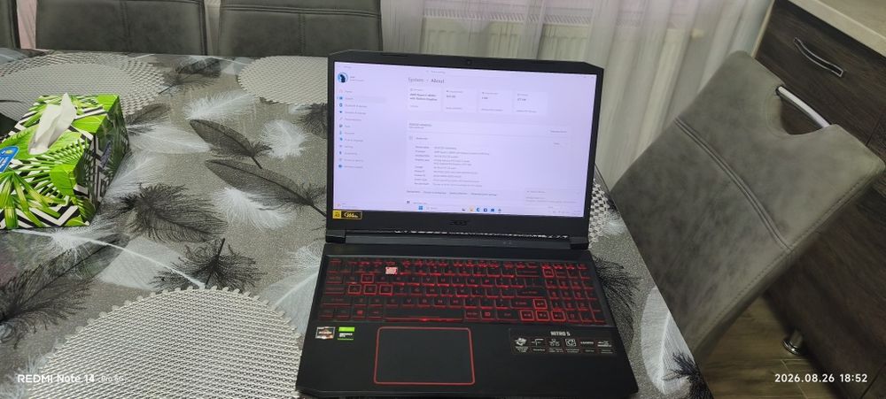 Laptop Acer nitro 5 Gaming