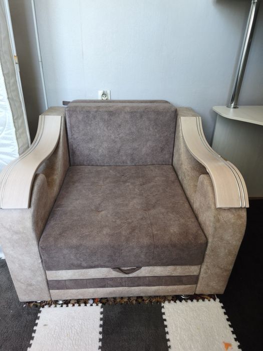 СРОЧНО!! Продам диван и кресло