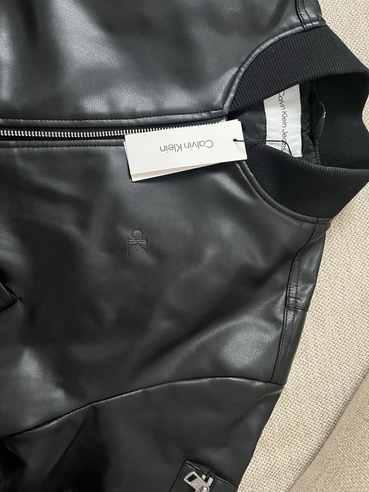 кожено яке calvin-klein jeans