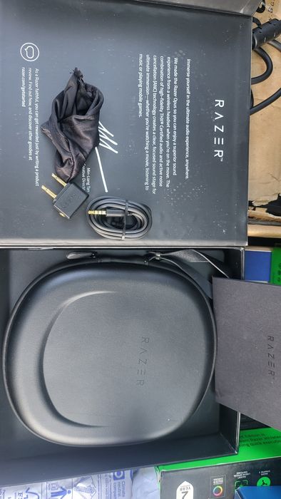 Слушалки Razer Opus, безжични, микрофон, Bluetooth