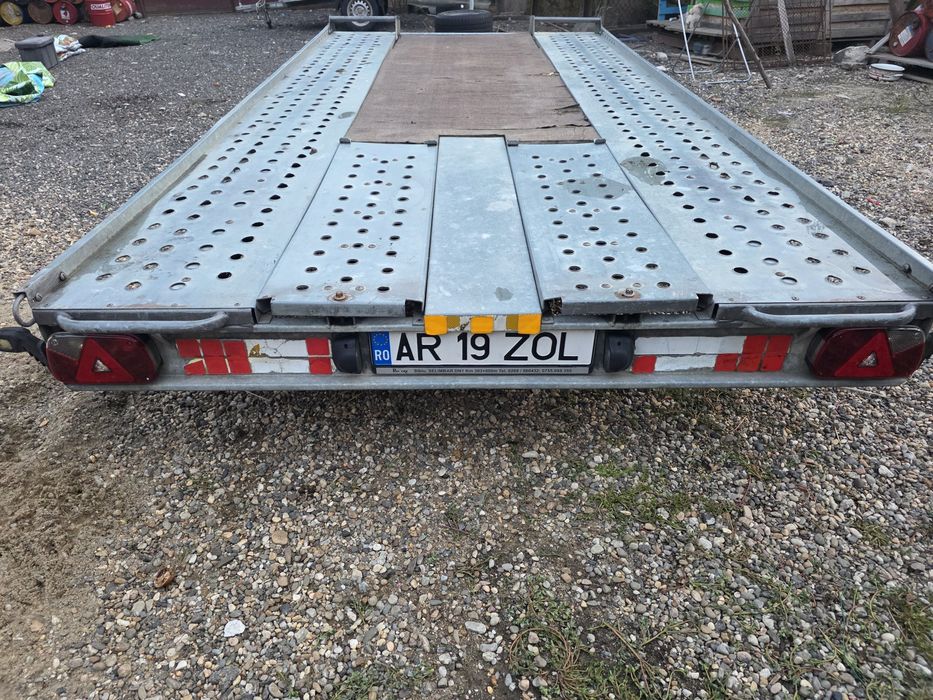 Platforma auto, trailer auto 2T