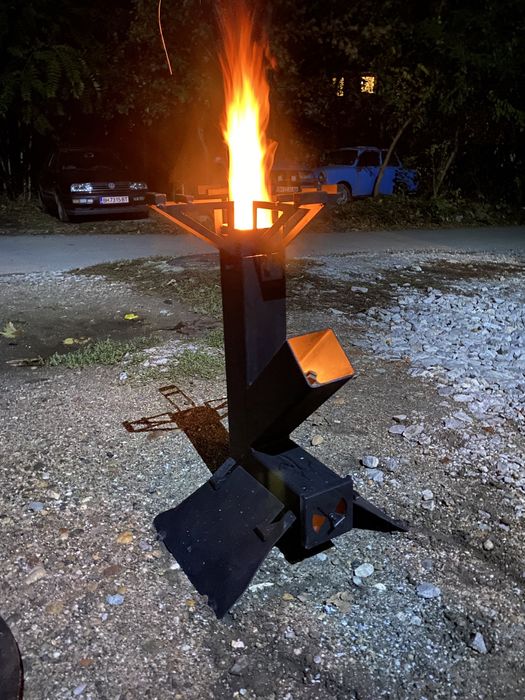 Ловджйска печка за готвене