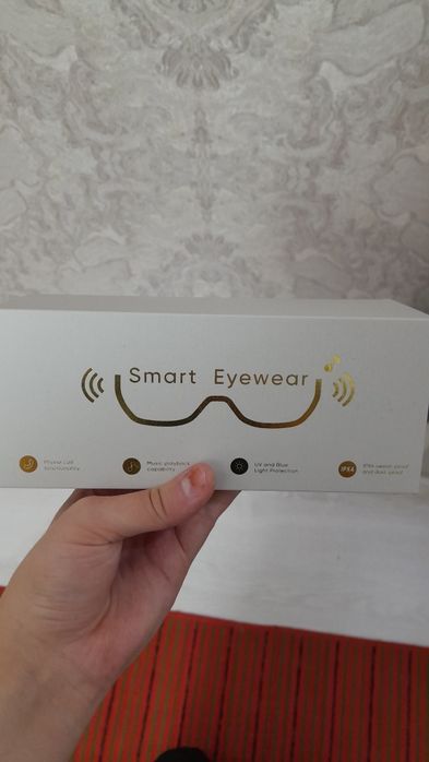 Очки смарт солнцезащитная с микрофоном, Bluetooth  и наушниками