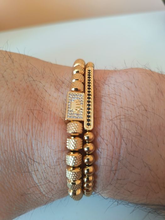 Set 2 bratari unisex reglabile