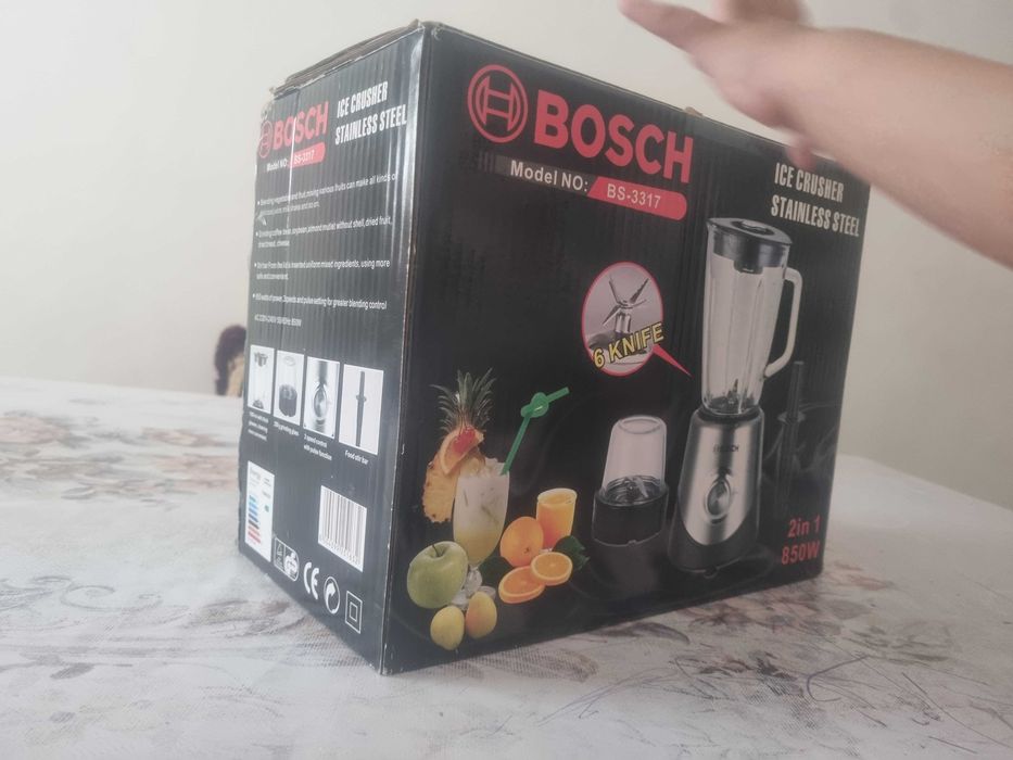 Bosch BS-3317 blender, 2-in-1, 850W.