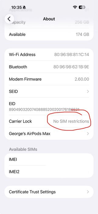 Iphone 16 Pro Max 256 GB