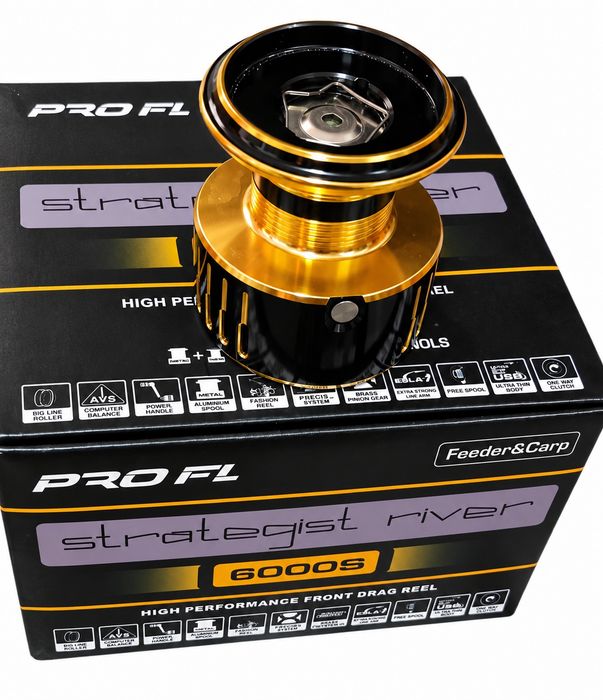Mulineta Pro FL Strategist River Feeder&crap 6000s