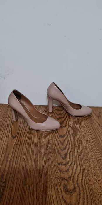 Pantofi crem Anna Cori de piele