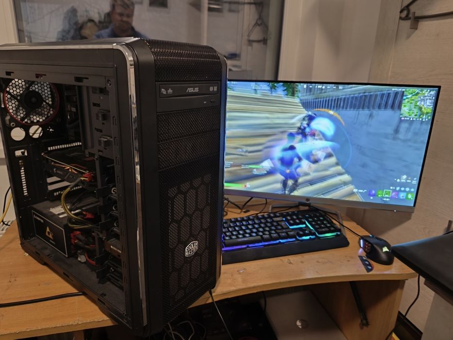 Unitate gaming Asus Rog i7 Ram 16Gb video 8Gb ssd 1 tera GTA FORTNITE