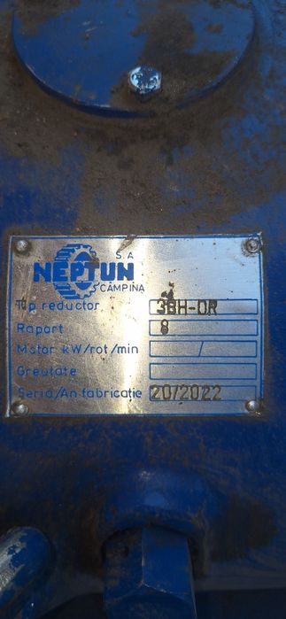 Reductor de putere 8 la 1 ,pentru despicator lemne sau banda balastier