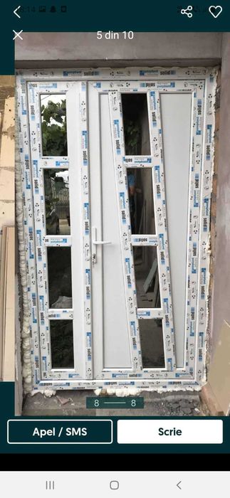 Tamplarie pvc porti de garaj si usi oxcilobatane .(jaluzele electrice)