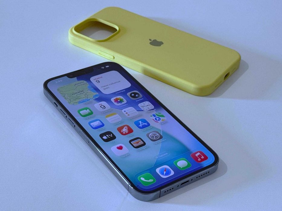 Бартер! Като НОВ! iPhone 13 Pro Max Sierra Blue (Син)