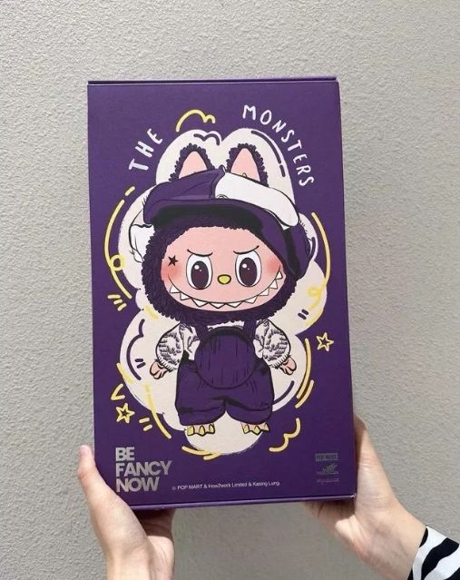 Голямо Лабубу 40см LABUBU x PRONOUNS-BE FANCY NOW Vinyl Plush Doll