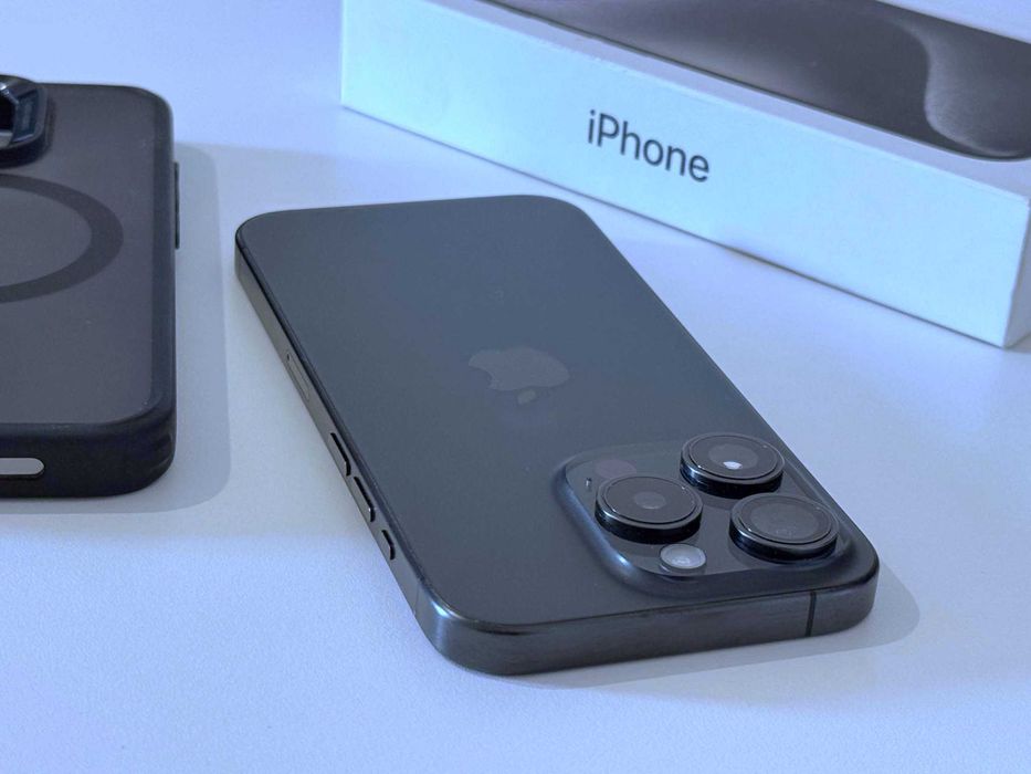 Бартер! iPhone 15 Pro Black Titanium (Черен)
