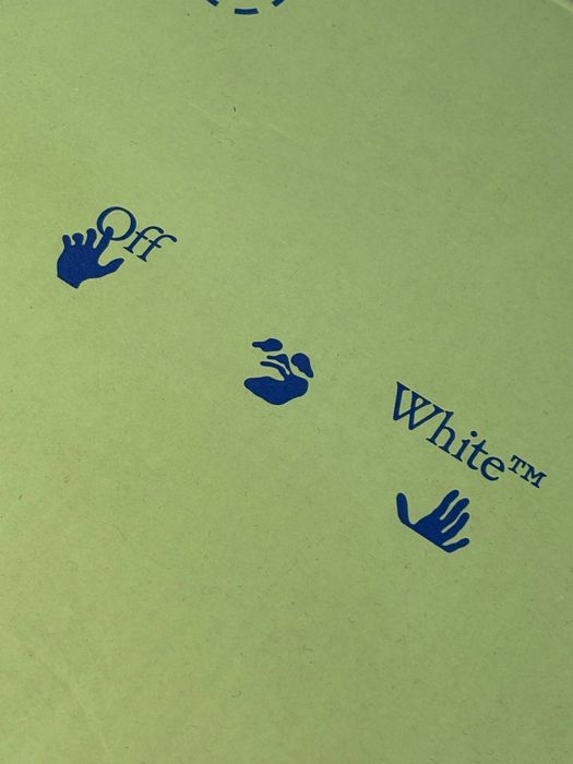 Off-White Out of Office White Navy Blue