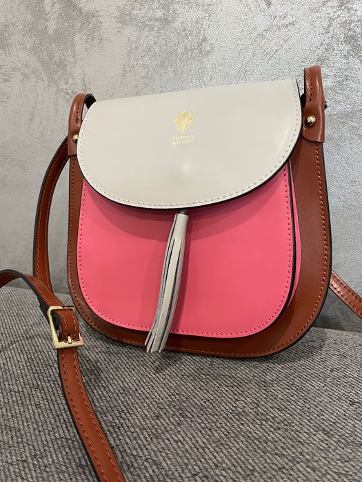 Италианска чанта естествена кожа