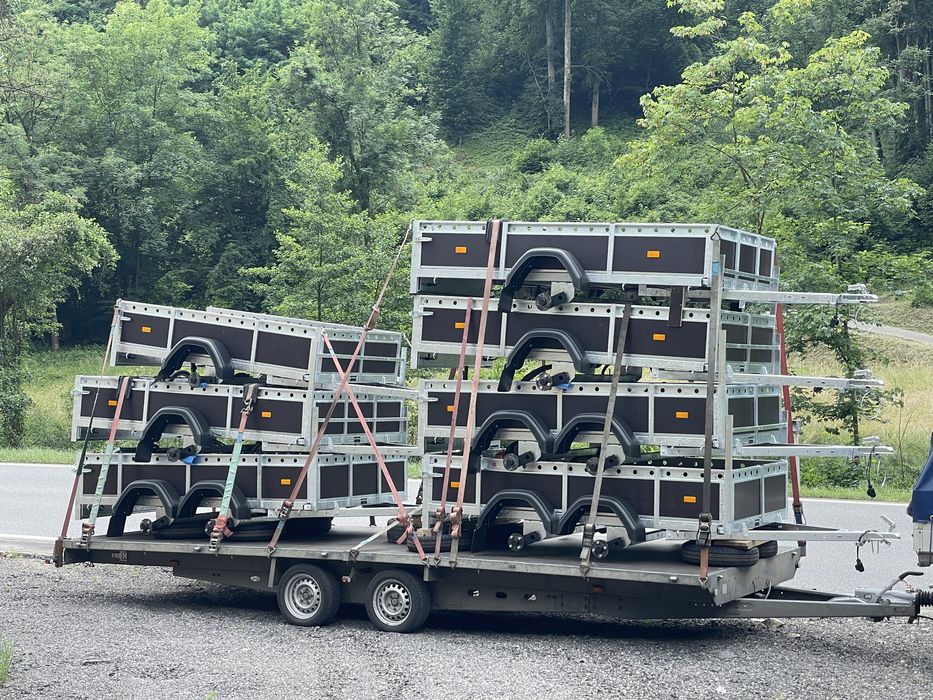 Remorca cu obloane din tego de 750kg