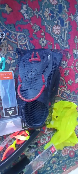 Очки 5 шт ласты шапка трупка и тд