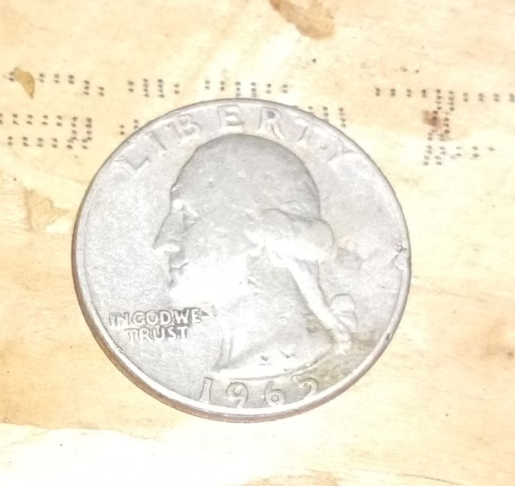 Moneda Quatter Dollar