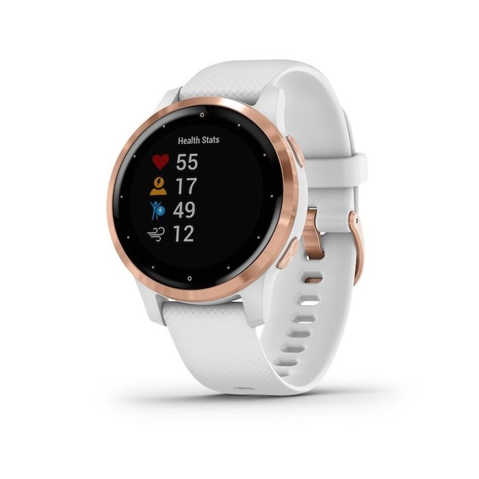 Ceas inteligent, Garmin, Vivoactive 4S, Alb